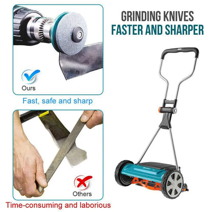 Lawn Mower Sharpener Garden Tools Hand Drill Electric Drill Sharpener Multifunctional Stone Wind Electric Sharpener