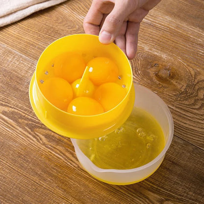 Egg White Yolk Separator Clear Kitchen Gadgets Cooking Baking Tools Home High Capacity Kitchen Accessories