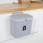 9L Trash Can for Kitchen Wall Mounted with Lid Bucket Garbage Recycle Rubbish Bin for Kitchen Dustbin Bathroom Waste Bin Kitchen