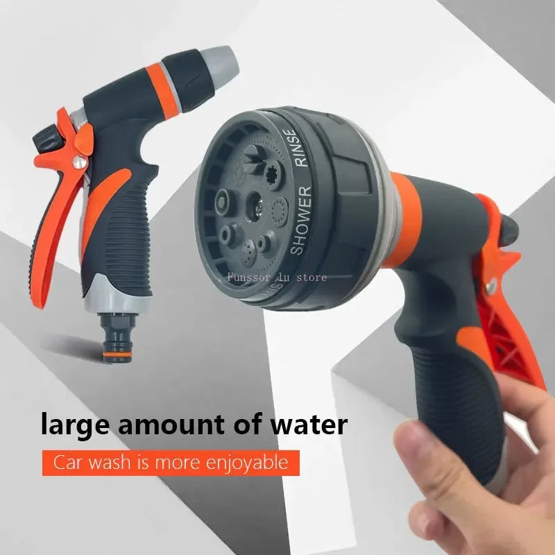 Spray Lawn Watering Multi-Function Car Wash High Pressure Durable Hand-Held Tools Hose Sprinkle Nozzle Garden