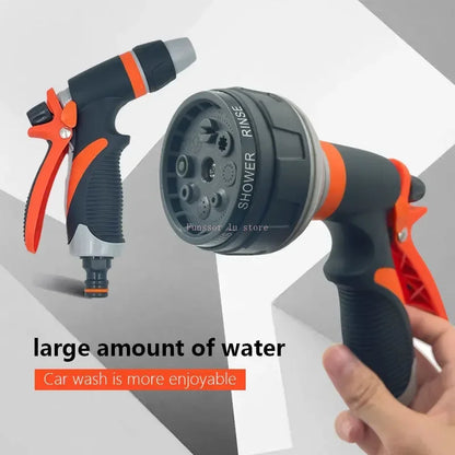 Spray Lawn Watering Multi-Function Car Wash High Pressure Durable Hand-Held Tools Hose Sprinkle Nozzle Garden