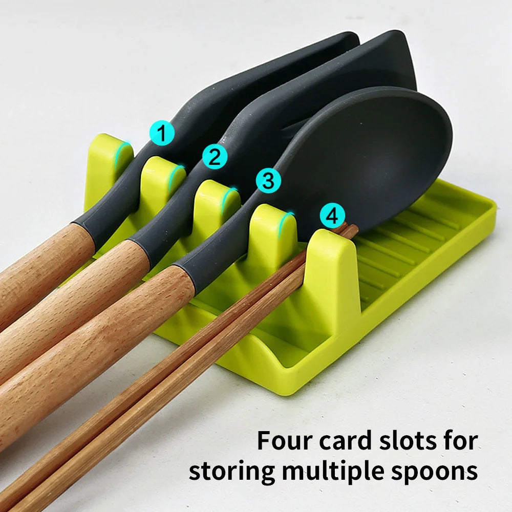 Kitchen Spoon Holders Kitchen Accessories Fork Spatula Rack Kitchen Supplies Storage Organizer Utensils for Kitchen Convenience