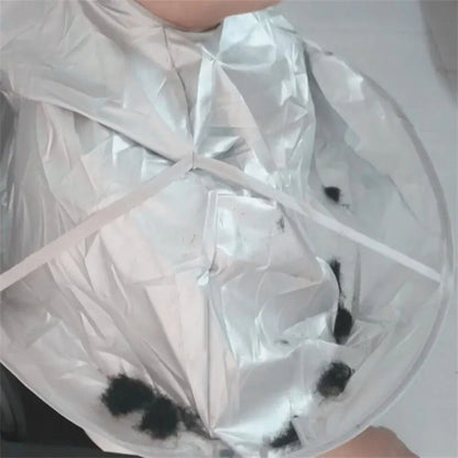 DIY Hairdressing Cloak Umbrella Cloak Hairdressing Cloak Shaving Cover Hairdressing Apron Household Cleaning Protective