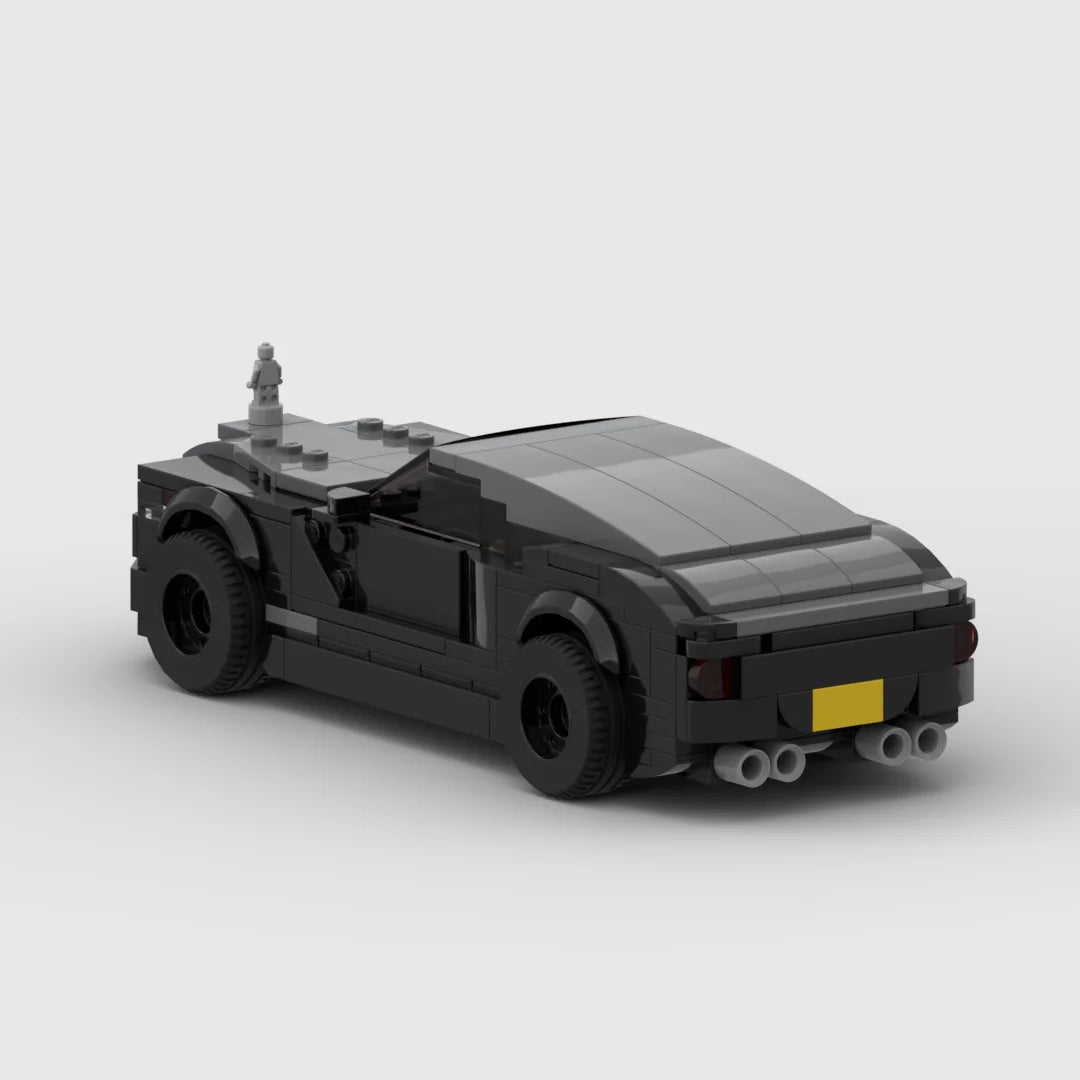 MOC Rollsroyce Wraith Racing Speed Champion Racer Building Blocks Brick Creative Garage Toys for Boys Gifts