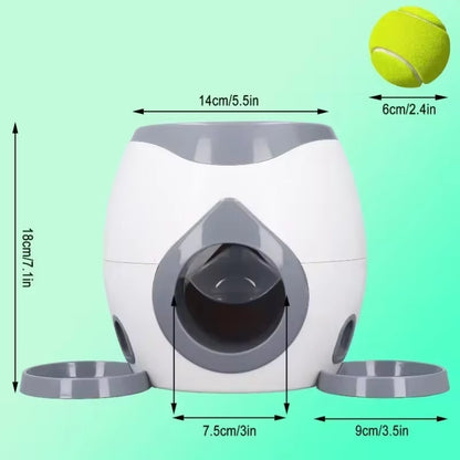 Interactive Automatic Ball Launcher for Medium Dogs - Smart Training Toy