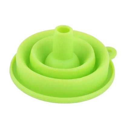 Foldable Large Diameter Funnel for Storing Miscellaneous Grains Special Silicone Funnel Ice Bag Refueling and Pouring Water