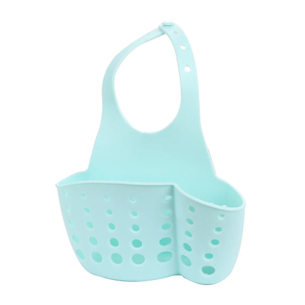 Kitchen Gadgets Portable Basket Home Kitchen Hanging Drain Basket Bag Bath Storage Tools Sink Holder Kitchen Accessory Utensils