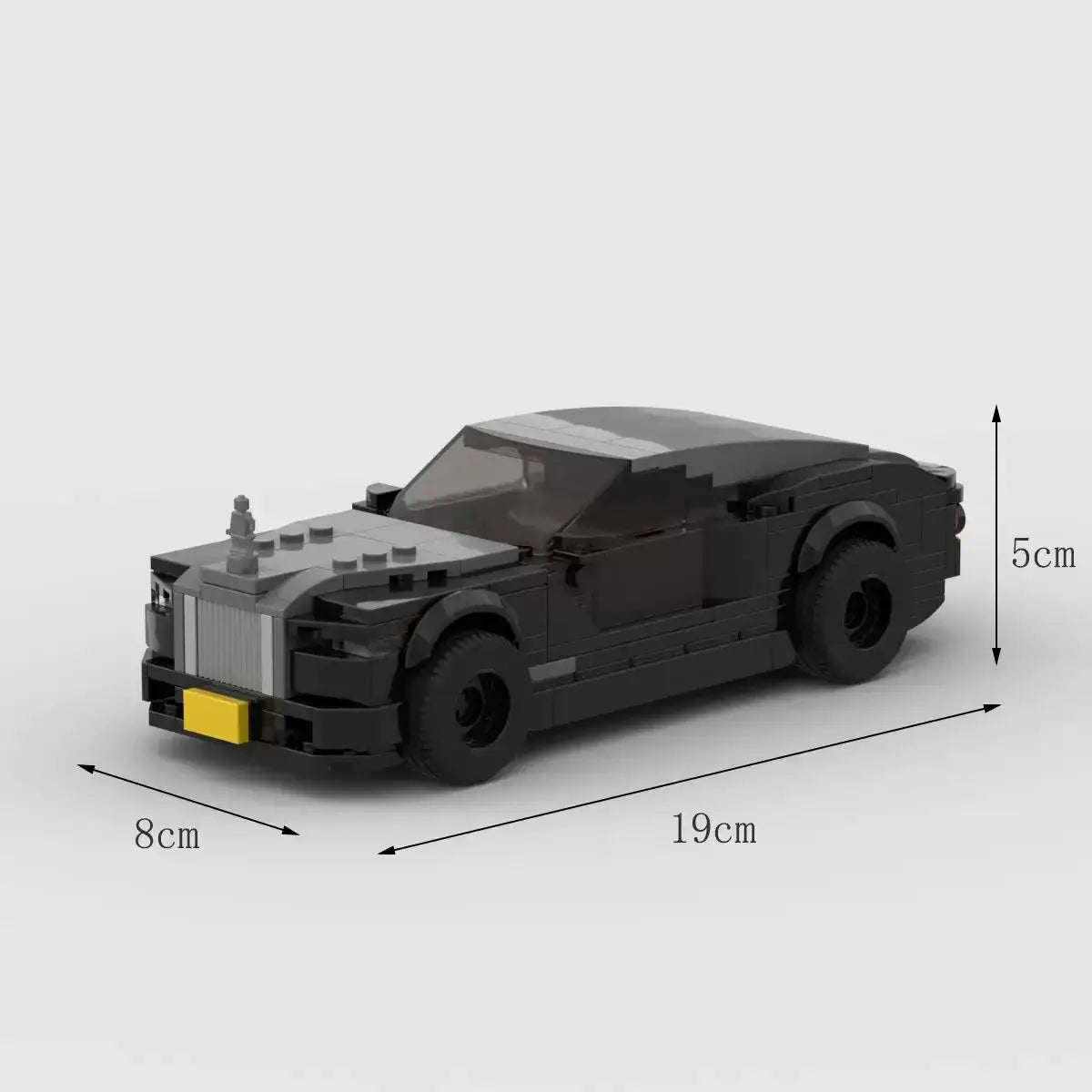 MOC Rollsroyce Wraith Racing Speed Champion Racer Building Blocks Brick Creative Garage Toys for Boys Gifts