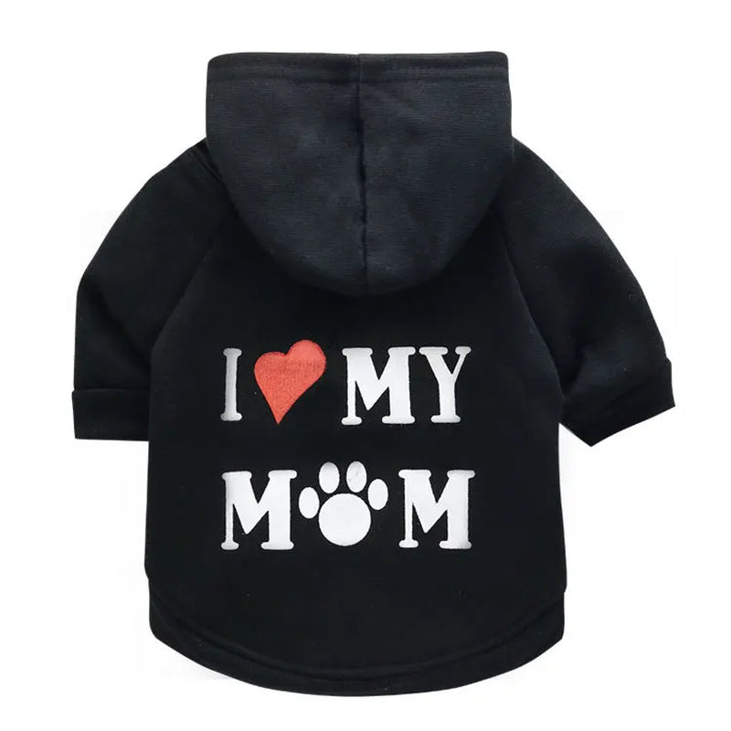 Security Cat Clothes Pet Cat Coats Jacket Hoodies for Cats Outfit Warm Pet Clothing Rabbit Animals Pet Costume for Small Dogs