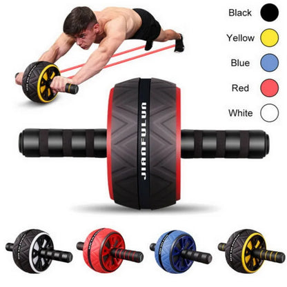 2022 New Ab Roller No Noise Abdominal Wheel Ab Roller Stretch Trainer for Arm Waist Leg Exercise Gym Fitness Equipment