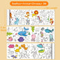 12/6/3M Children'S Drawing Roll DIY Graffiti Scroll Color Filling Paper Painting Coloring Paper Roll for Kids Educational Toys