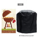 Waterproof Barbecue Cover, Dust-Proof Rain Cover for Outdoor Barbecue Accessories Garden Barbecue Cover Protective Cover