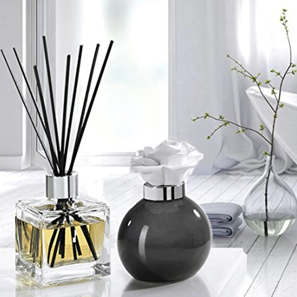 30/40/50/100Pc Rattan Reed Sticks Fragrance Reed Diffuser Aroma Oil Diffuser Rattan Sticks for Home Bathrooms Fragrance Diffuser