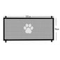 Pet Safety Enclosure: Dog Gate Mesh with 4 Hooks for Indoor and Outdoor