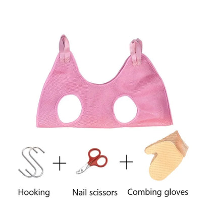 Cat Grooming Nail Cutting anti Scratch Bite Fixed Bag Bath Trimming Restraint Bag Pet Beauty Hammock Hanging Pet Supplies