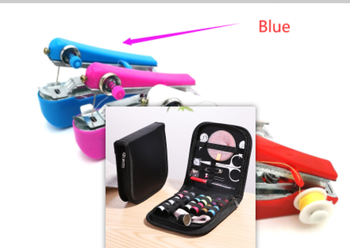 Small Household Hand-Held Portable Manual Sewing Machine