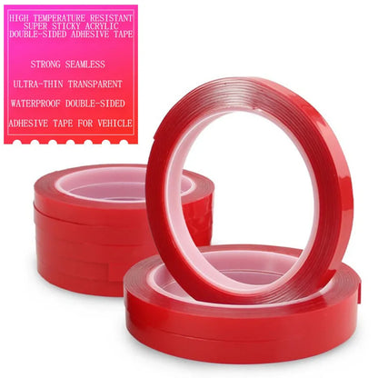 Super Strong Removable Double-Sided Tape Transparent Waterproof Sticker Seamless Nano Tape Household Bathroom Supplies