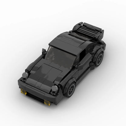 Moc-Black Bird (930)Turbo Racing Sports Car Vehicle Speed Champion Racer Building Blocks Brick Creative Garage Toys for Boys