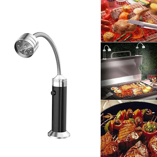 Multipurpose Magnetic Base Led BBQ Grill Light 360 Degree Adjustable for Party Outdoor Camping Barbecue Lights BBQ Accessories