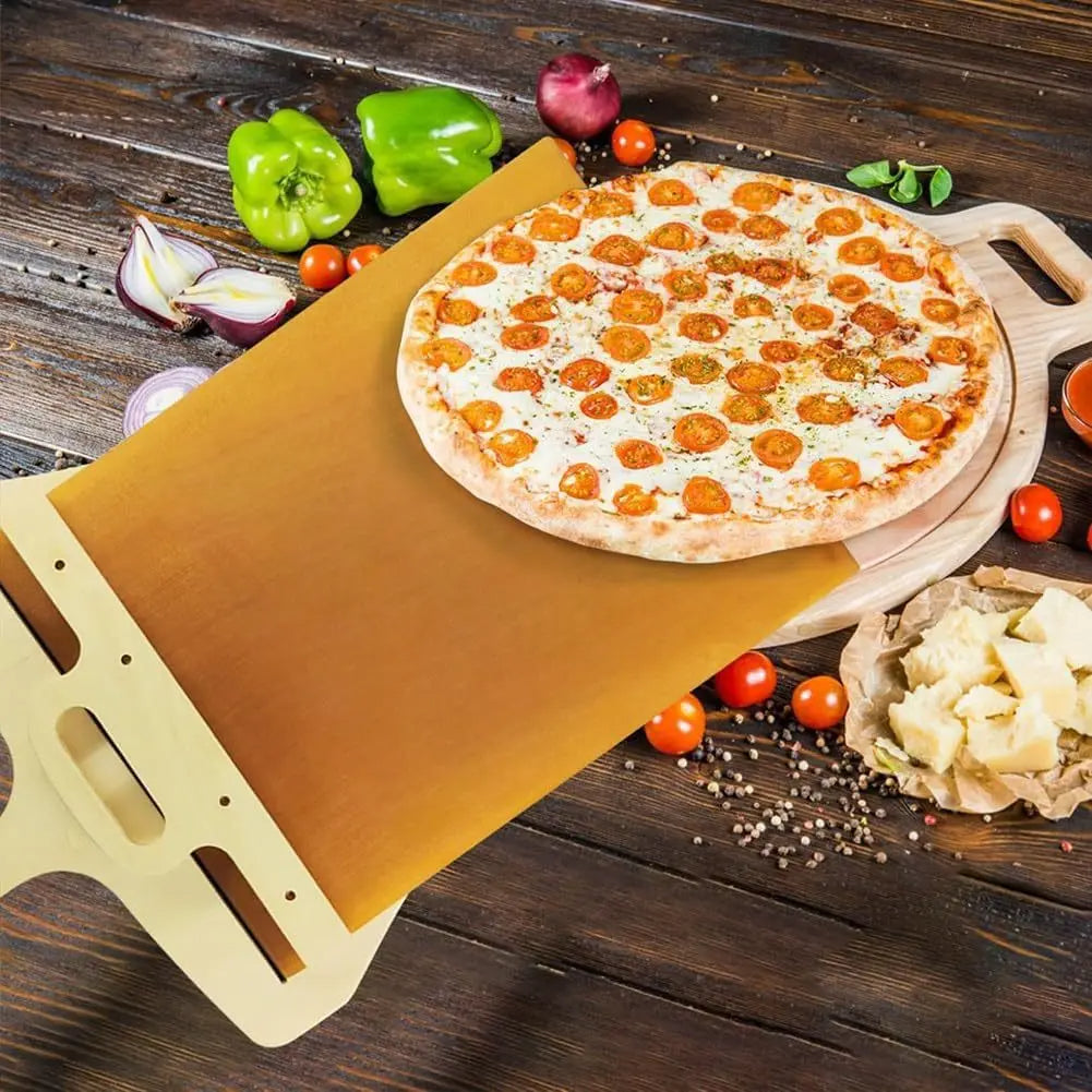 Kitchen Gadgets Sliding Pizza Shovel Non Stick Pizza Smooth Cutting Board Storage Transfer Board Kitchen Baking Tool