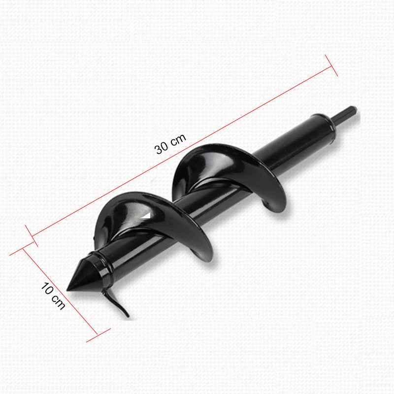 9 Sizes Garden Power Tools-Ground Drill Spiral Drill Bit Auger Seed Plant Flower Planting Hole Digger Tool