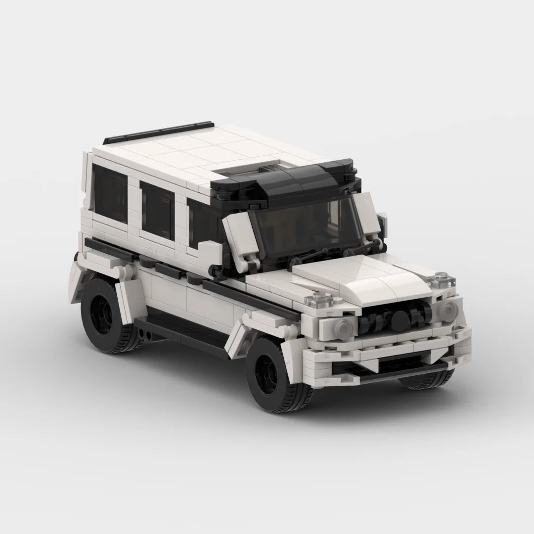 MOC Benz G63 Maisha Sharp Kit Racing Speed Champion Racer Building Blocks Brick Creative Garage Toys for Boys Gifts