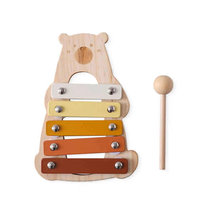 Baby Wooden Musical Instruments Toys for Preschool Kids Montessori Toys Child Game Interactive Musical Toys Educational Toys