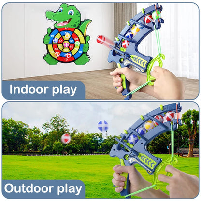 Montessori Throw Sport Slingshot Target Sticky Ball Dartboard Basketball Board Games Educational Children'S Outdoor Toy Kid Game