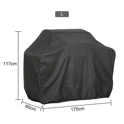 Waterproof Barbecue Cover, Dust-Proof Rain Cover for Outdoor Barbecue Accessories Garden Barbecue Cover Protective Cover