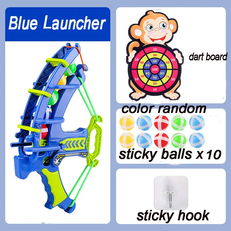 Montessori Throw Sport Slingshot Target Sticky Ball Dartboard Basketball Board Games Educational Children'S Outdoor Toy Kid Game