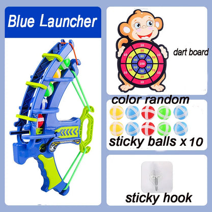 Montessori Throw Sport Slingshot Target Sticky Ball Dartboard Basketball Board Games Educational Children'S Outdoor Toy Kid Game