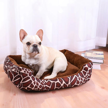 Dog Bed Sofa Mats Pet Accessories Dogs Cats Flannel House for Large Medium Small Dogs House Cushion Cat Bed