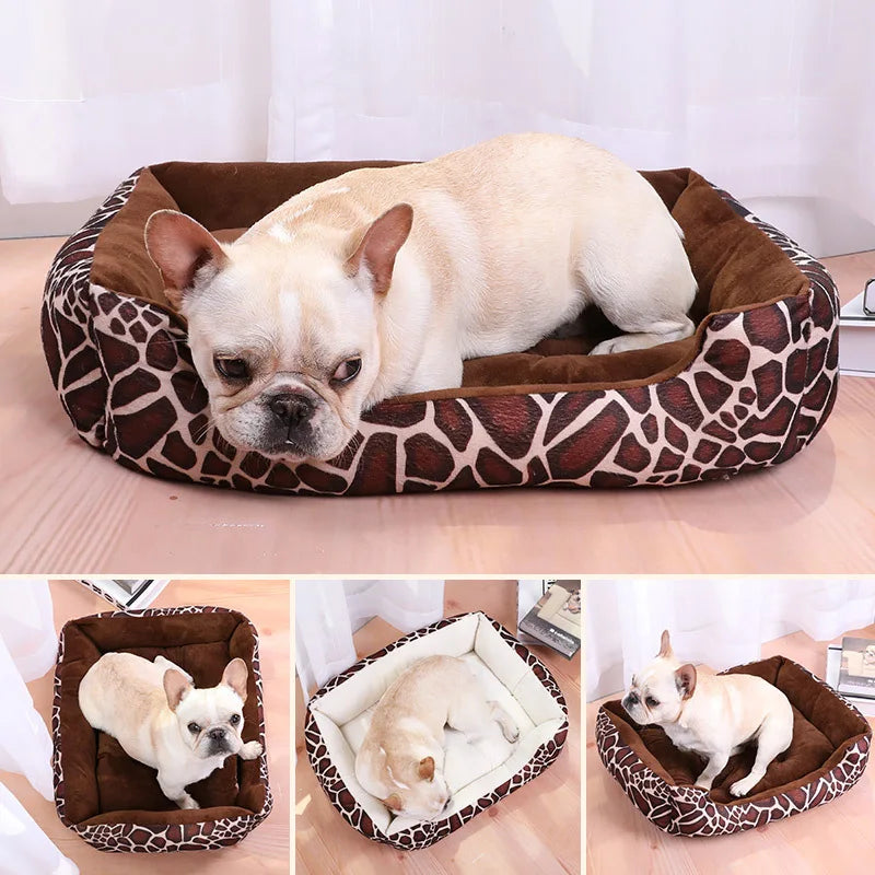 Dog Bed Sofa Mats Pet Accessories Dogs Cats Flannel House for Large Medium Small Dogs House Cushion Cat Bed