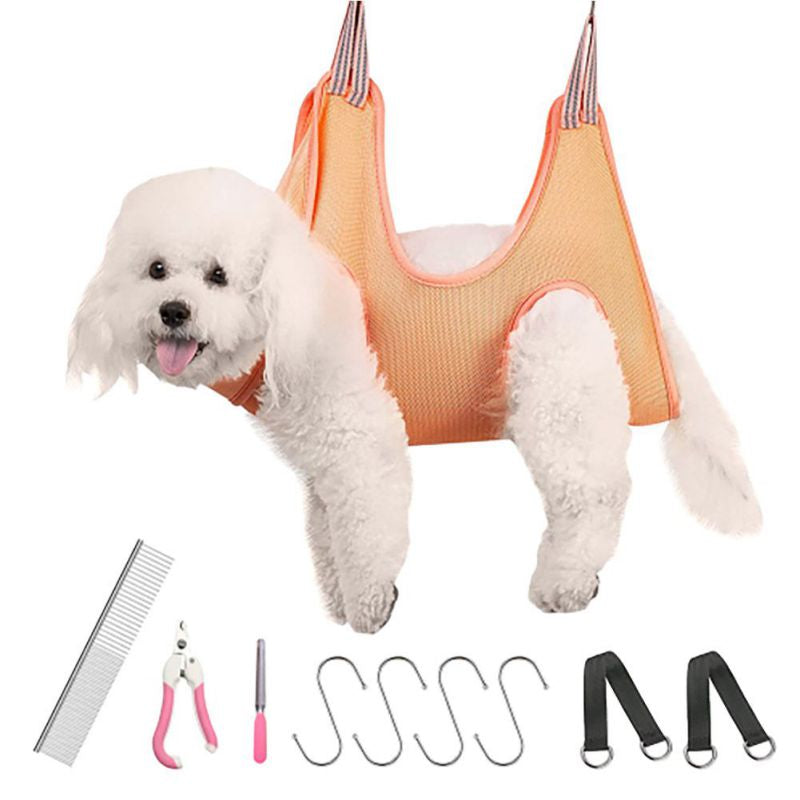 Trimming Small and Medium Cat and Dog Grooming Hammocks