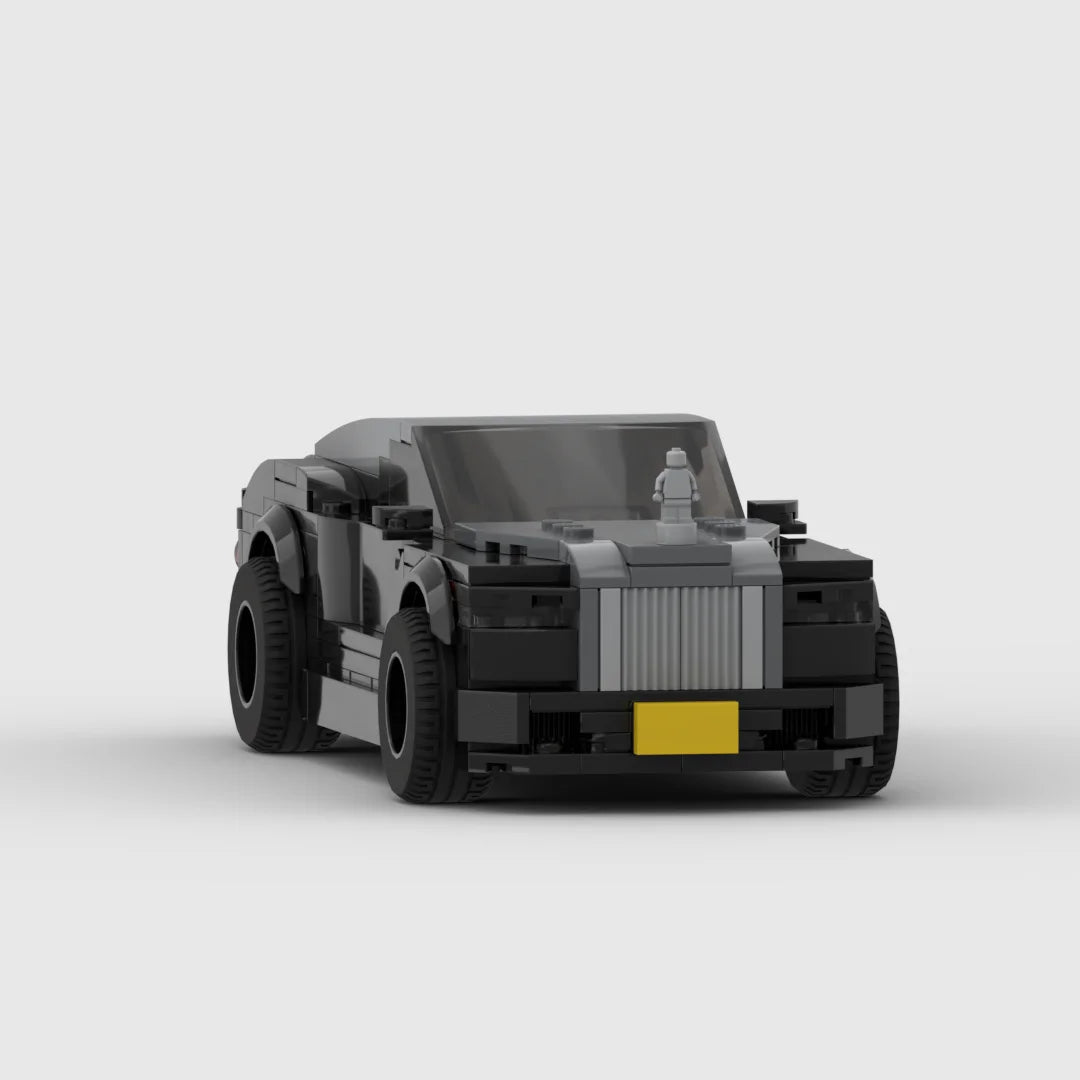 MOC Rollsroyce Wraith Racing Speed Champion Racer Building Blocks Brick Creative Garage Toys for Boys Gifts