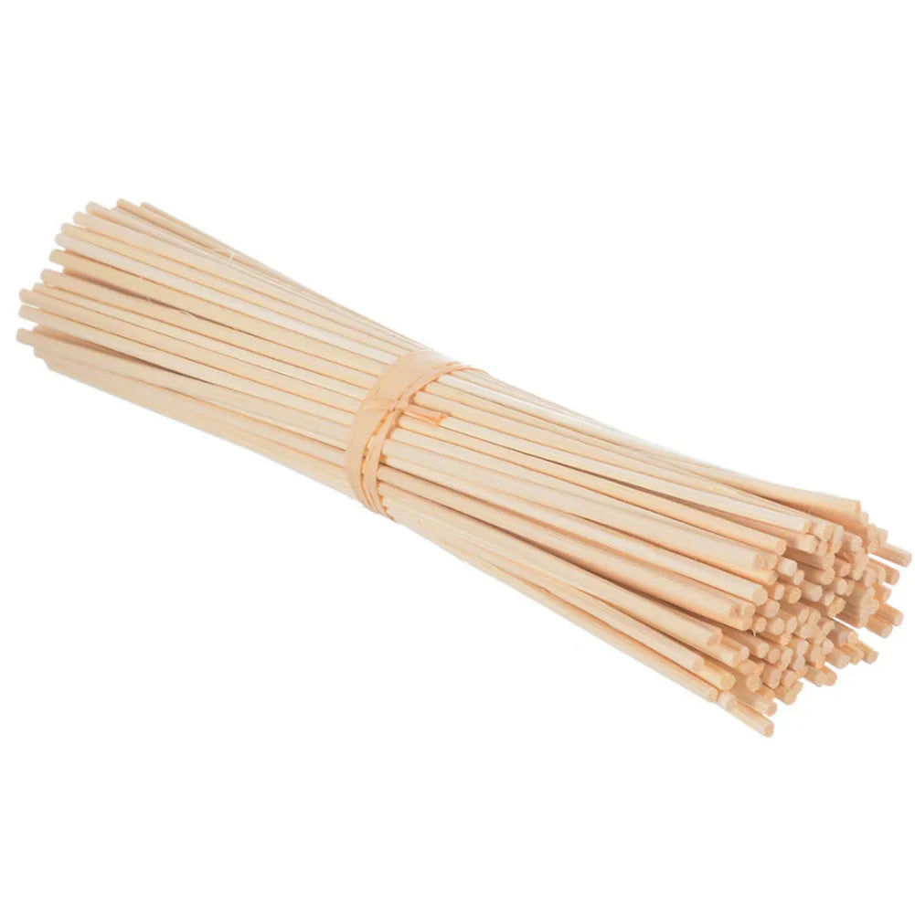 30/40/50/100Pc Rattan Reed Sticks Fragrance Reed Diffuser Aroma Oil Diffuser Rattan Sticks for Home Bathrooms Fragrance Diffuser