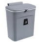 9L Trash Can for Kitchen Wall Mounted with Lid Bucket Garbage Recycle Rubbish Bin for Kitchen Dustbin Bathroom Waste Bin Kitchen