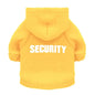 Security Cat Clothes Pet Cat Coats Jacket Hoodies for Cats Outfit Warm Pet Clothing Rabbit Animals Pet Costume for Small Dogs